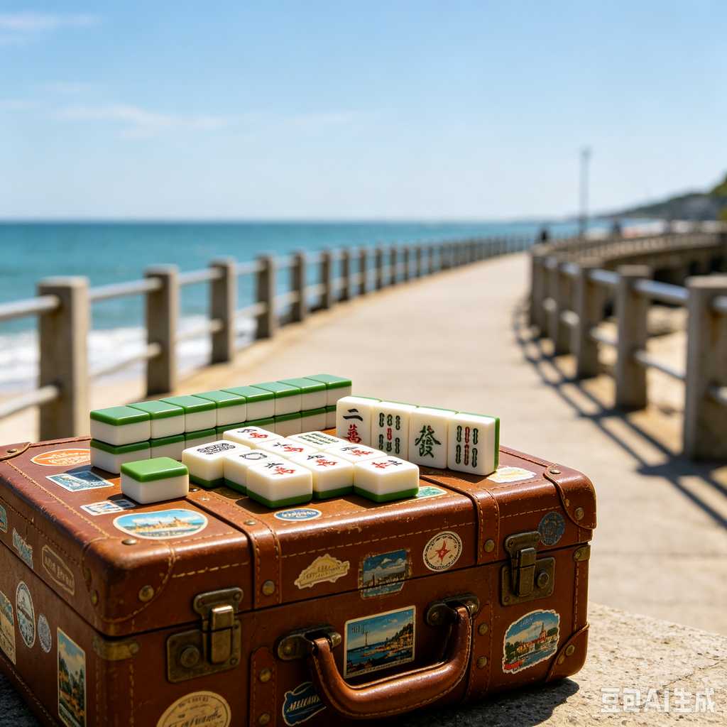 camping leisure mahjong set