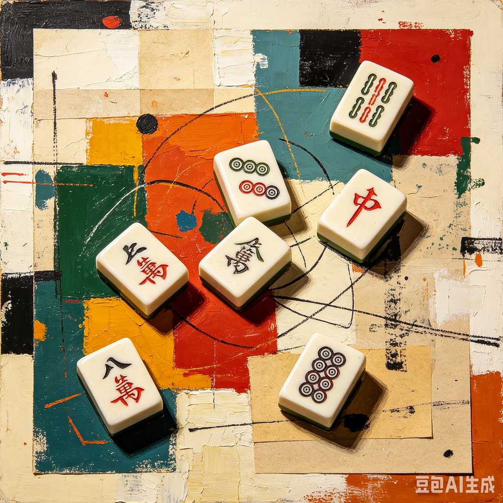 dual color mahjong tiles
