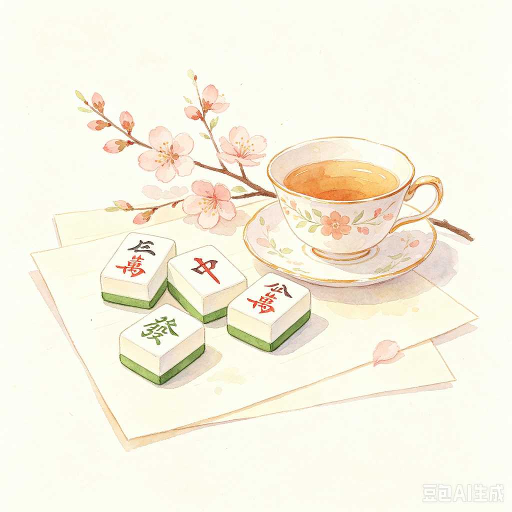 hand carving mahjong tiles