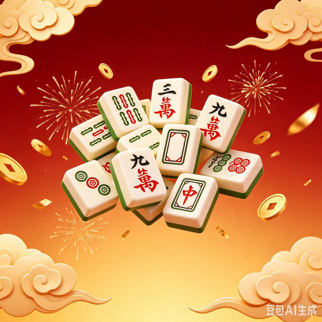 modern oriental mahjong set